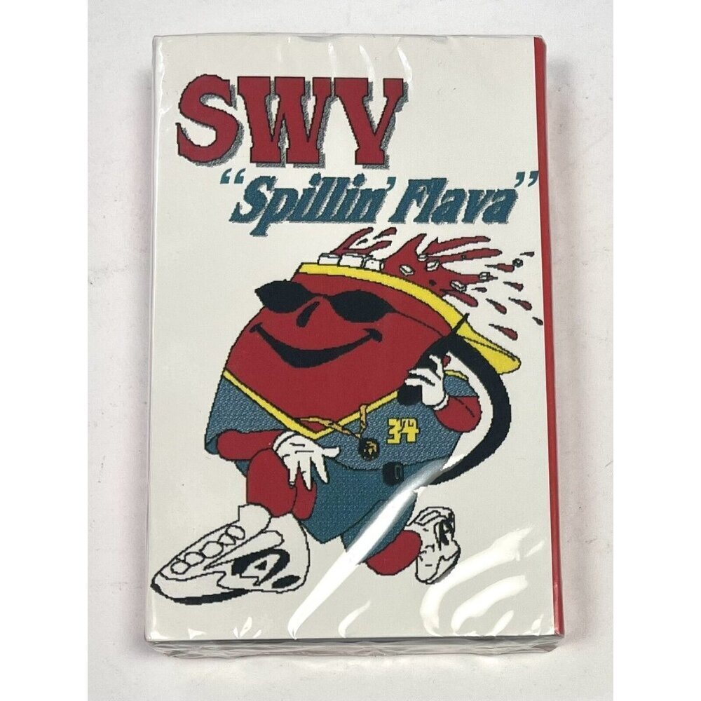 Spillin' Flava by SWV (1996, BMG, Single Sampler Cassette, Promo) NIP NEW Sealed